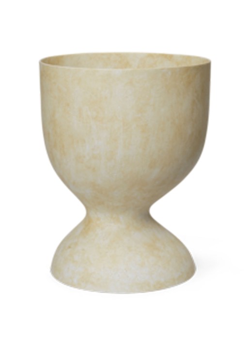 ferm LIVING Evoke bloempot van aardewerk voor binnen en buiten 45 x Ø35 cm