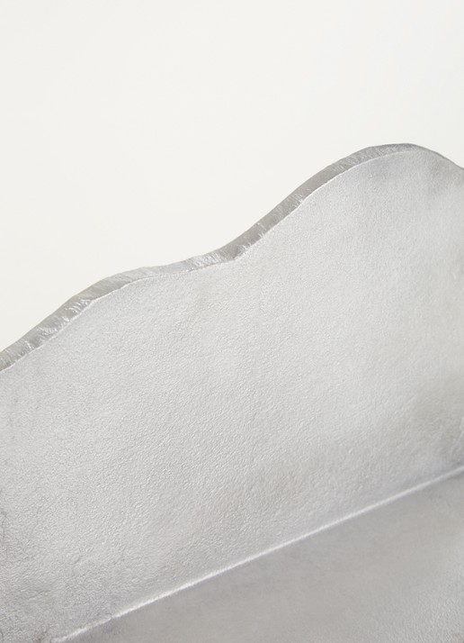 ferm LIVING Fracture wandplank 15 x 40,7 cm - detail grijs