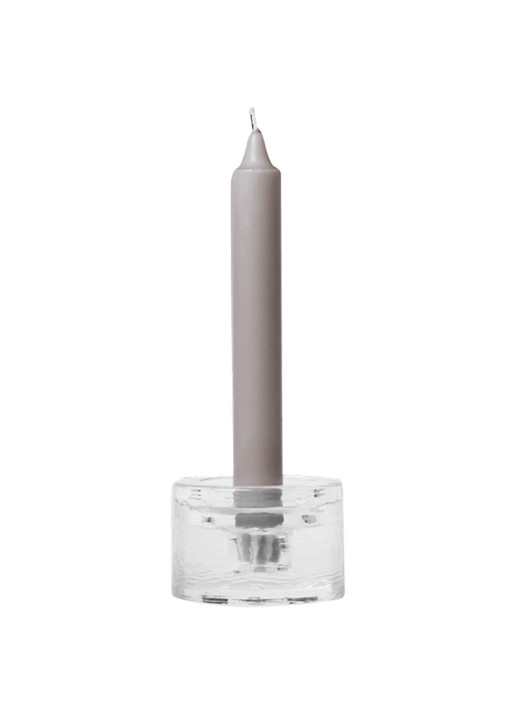 ferm LIVING Gradia kandelaar 5 cm - achterkant transparant