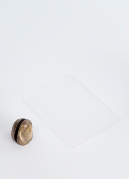 ferm LIVING Gravel fotolijst 11 x 15 cm - voorkant 2 brons