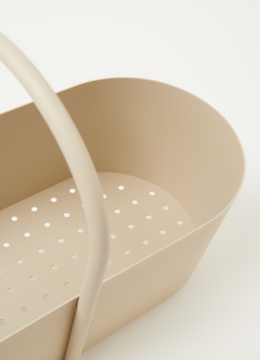 ferm LIVING Grib Toolbox opbergmand 35 x 17 cm - detail 3 beige