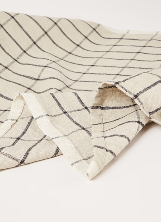 ferm LIVING Hale theedoek 50 x 70 cm - detail 3 beige