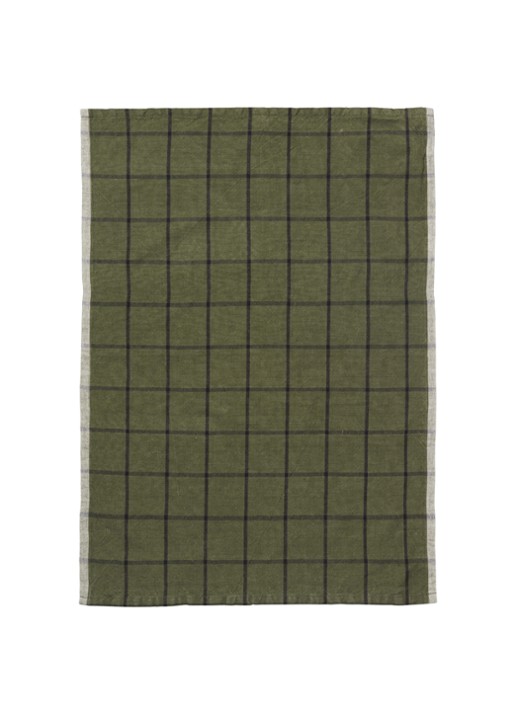 ferm LIVING Hale yarn-dyed theedoek 70 x 50 cm