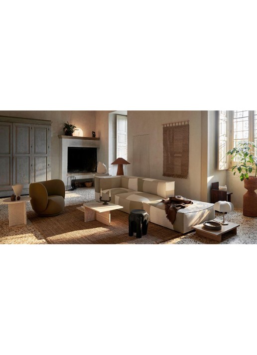ferm LIVING Harvest wandkleed 165 x 100 cm - detail 5 beige