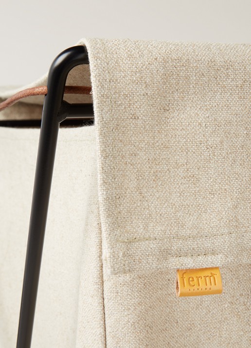 ferm LIVING Herman wasmand 65 cm - detail beige