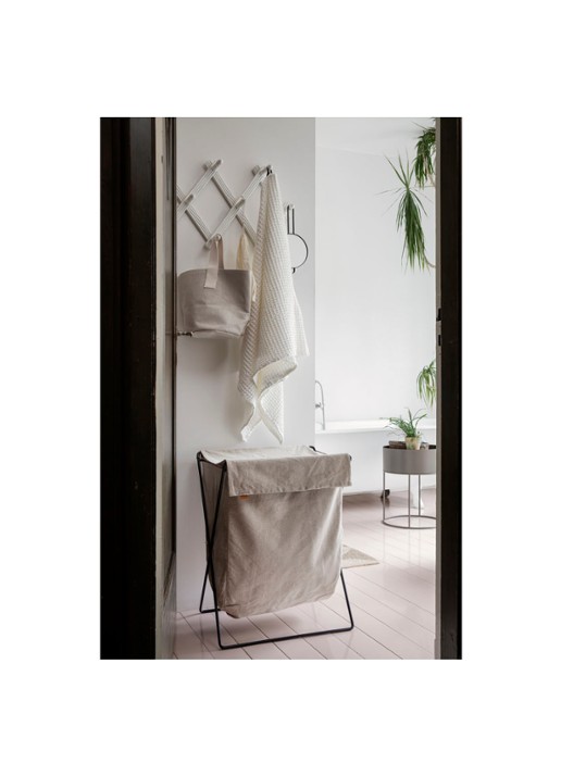 ferm LIVING Herman wasmand 65 cm - voorkant 4 beige