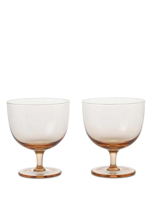 ferm LIVING Host water glas set van 2