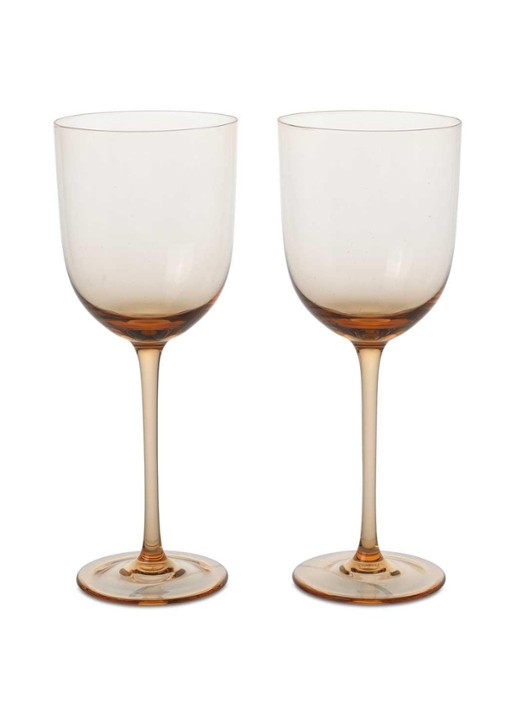 ferm LIVING Host witte wijnglazen set van 2