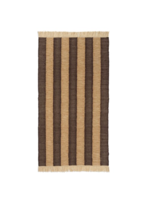 ferm LIVING Ives vloerkleed 140 x 80 cm - voorkant multicolor