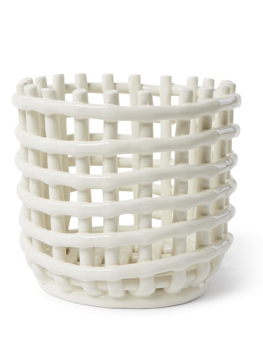 ferm LIVING Mand S van keramiek 15 cm