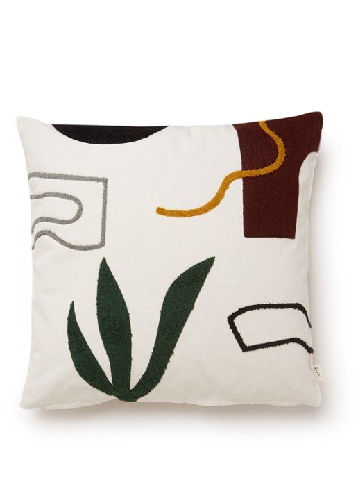 ferm LIVING Mirage Cacti sierkussen 50 x 50 cm