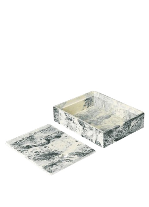 ferm LIVING Mist Box opbergdoos 10 x 20 cm - voorkant 2 grijs