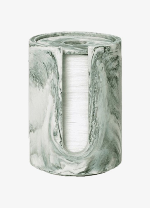ferm LIVING Mist voorraadpot 11,8 cm - voorkant grijs
