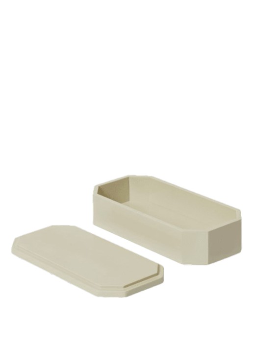 ferm LIVING Nova opbergdoos 20 x 10 cm - voorkant 3 beige