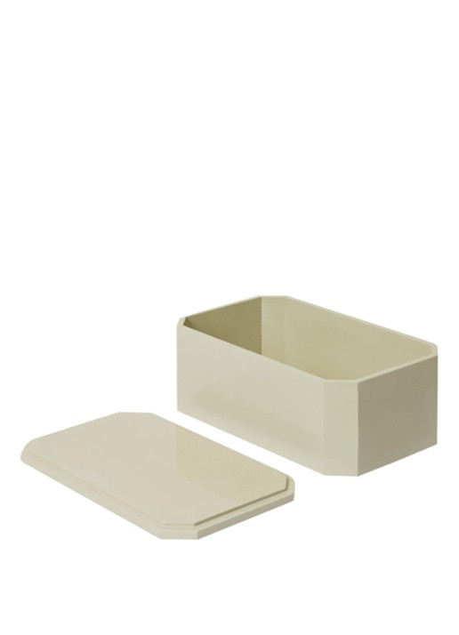 ferm LIVING Nova opbergdoos 25 x 15 cm - voorkant 2 beige