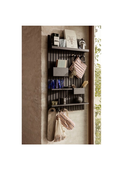 ferm LIVING Ovenwant van katoenblend - voorkant 2 zand