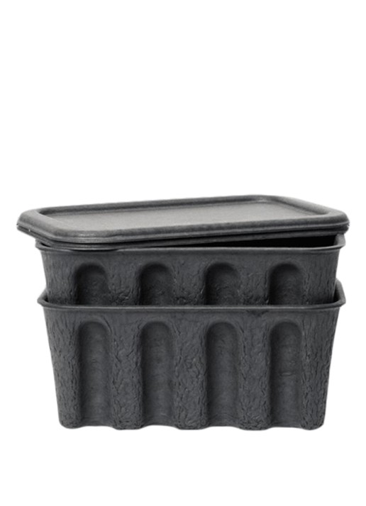 ferm LIVING Paper Pulp opbergdoos set van 2