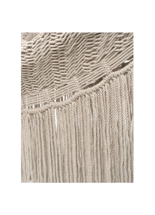 ferm LIVING Path hangmat 320 x 140 cm - detail 3 beige