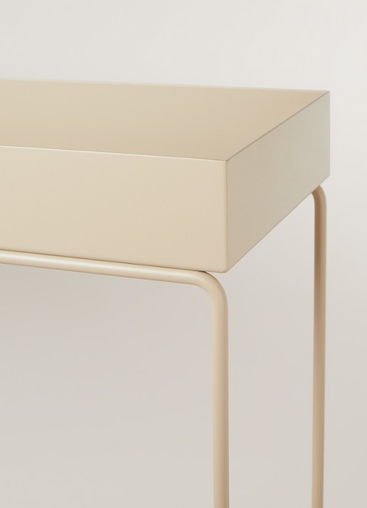 ferm LIVING Plant Box plantenbak voor binnen 75 cm - detail 3 beige