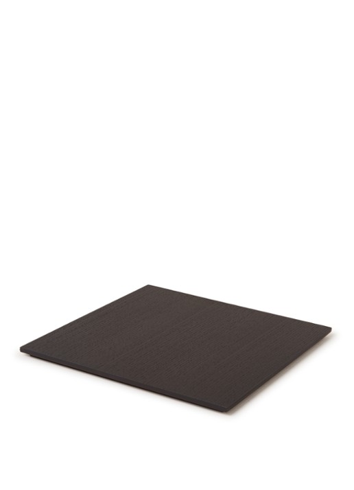 ferm LIVING Plant Box tray van hout 26 x 26 cm - voorkant 2 zwart