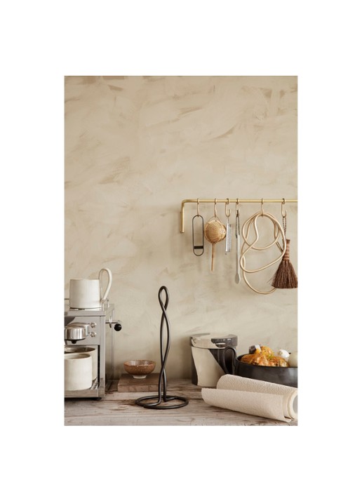 ferm LIVING Pond Trivets onderzetter van messing set van 3  - voorkant 3 goud