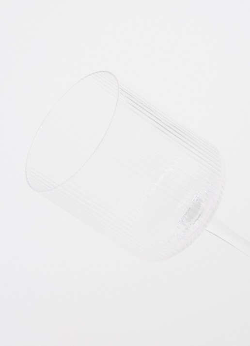 ferm LIVING Ripple rode wijnglas 32,5 cl set van 2 - detail 3 transparant