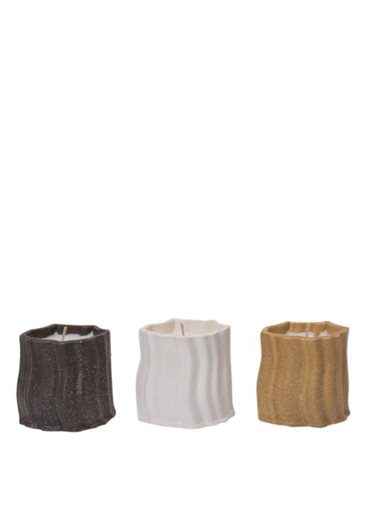 ferm LIVING Rylith geurkaars set van 3