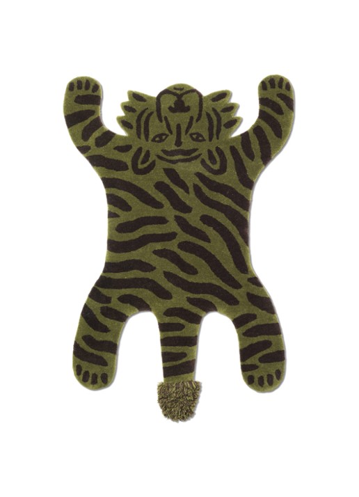 ferm LIVING Safari tiger vloerkleed