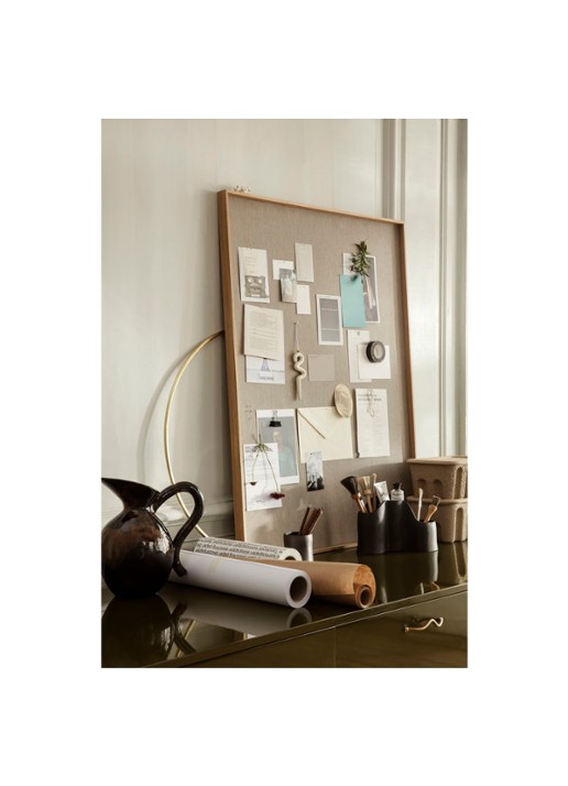 ferm LIVING Scenery prikboard L 75 x 100 cm - detail 2 beige