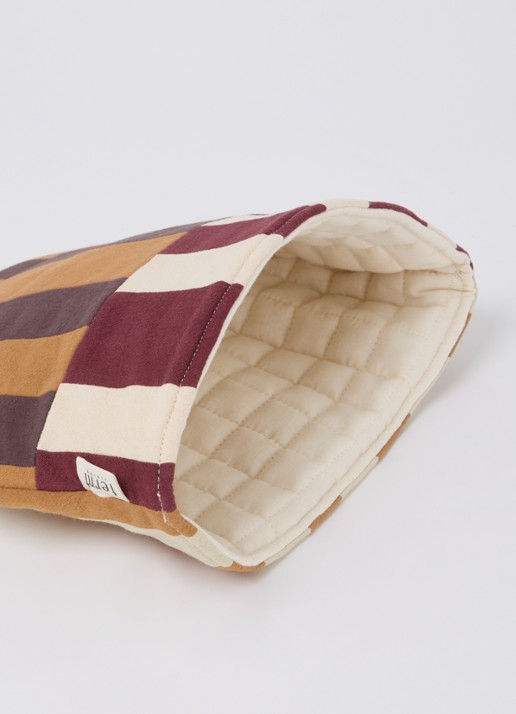 ferm LIVING Section theemuts van  katoen - detail 2 bruin