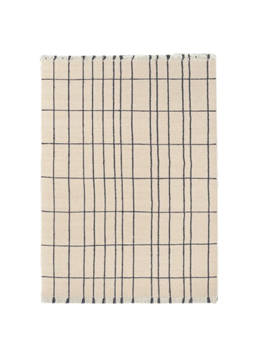 ferm LIVING Sen vloerkleed in wolblend 140 x 200 cm
