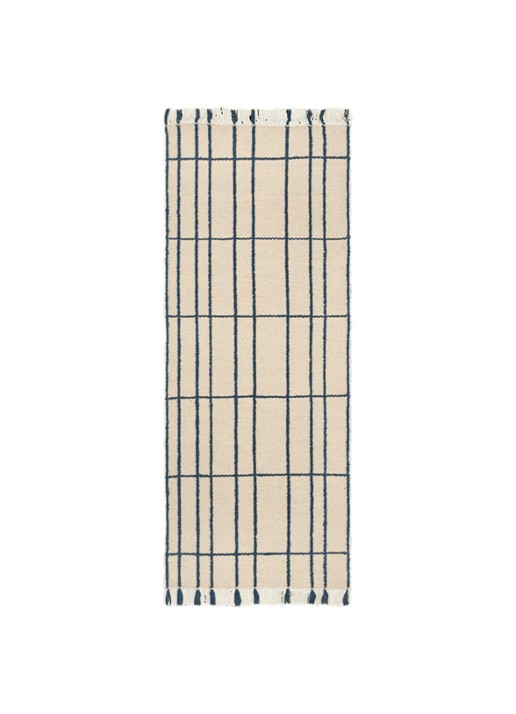 ferm LIVING Sen vloerkleed in wolblend 80 x 200 cm