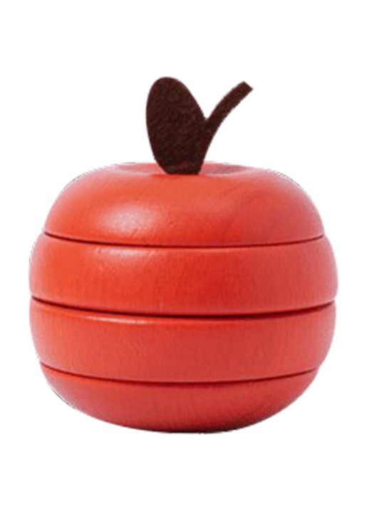 ferm LIVING Stacking Appel en Peer stapelset - detail 4 rood