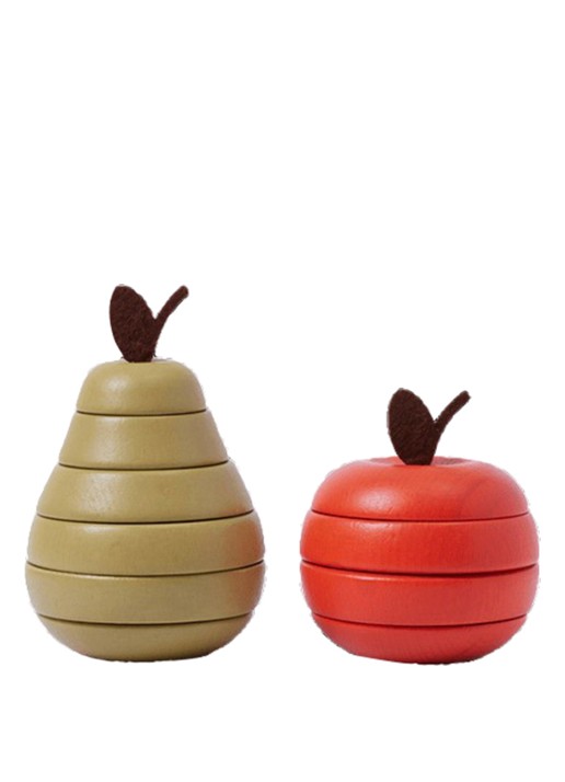 ferm LIVING Stacking Appel en Peer stapelset