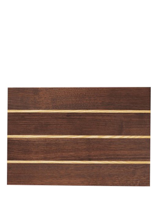 ferm LIVING Stribe snijplank 25 x 36 cm - voorkant 2 bruin