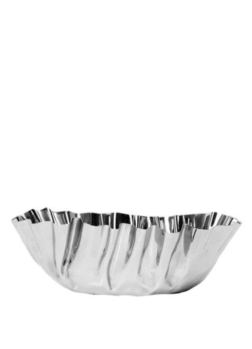 ferm LIVING Tydra schaal 10 cm - voorkant 2 zilver