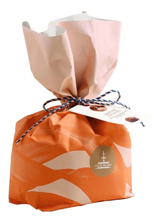 Fiasconaro Panettone met chocolade en glazuur 500 gram