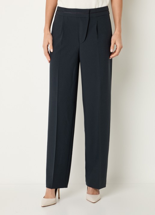 Fifth House Lizzy high waist tapered fit pantalon met persplooi