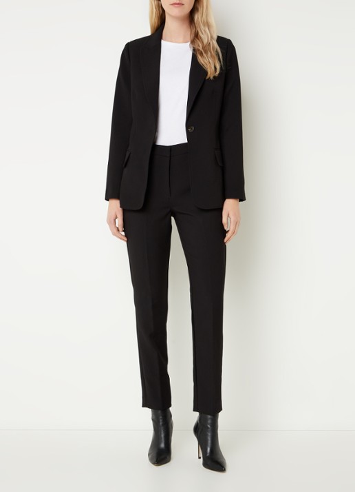 Fifth House Nato blazer met klepzakken - voorkant 4 zwart