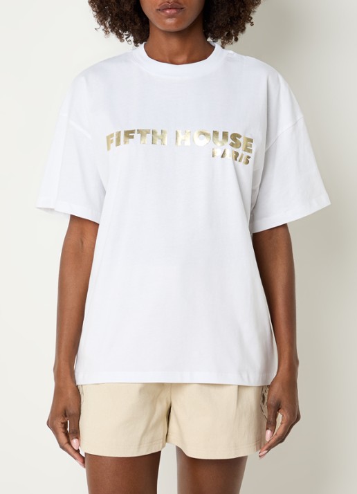 Fifth House Neena T-shirt met logo