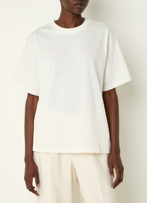 Fifth House Odilla T-shirt met flock logoprint