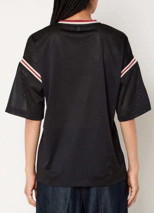 Fifth House Otilia T-shirt met print - achterkant 2 zwart