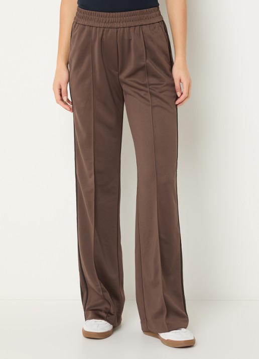 Fifth House Pucy high waist straight fit trackpants met steekzakken