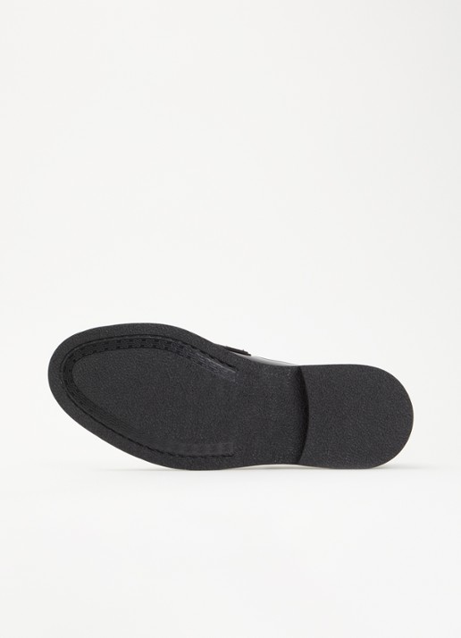 Filling Pieces Broken Plate loafer van leer met borduring - detail 5 zwart