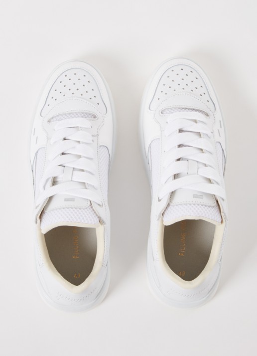 Filling Pieces Cruiser Crumbs sneaker met leren details - detail 5 wit