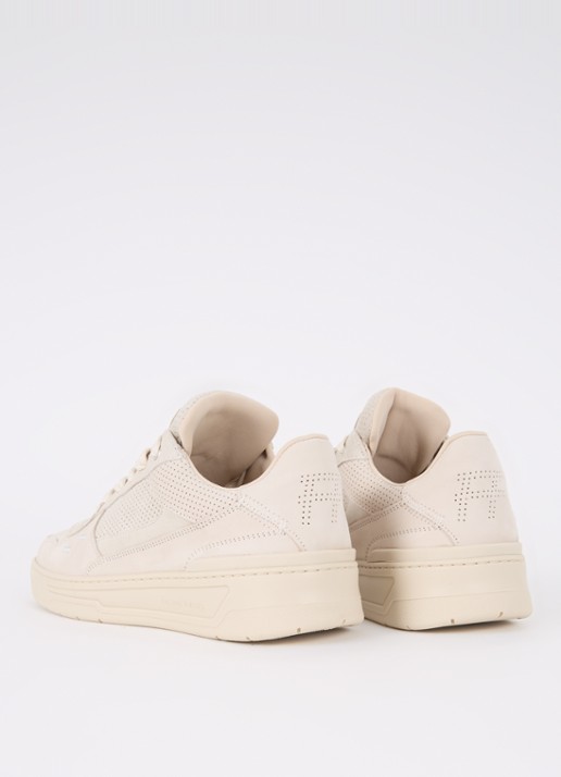 Filling Pieces Cruiser Dive sneaker met suède details - achterkant beige