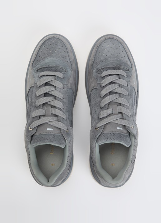 Filling Pieces Cruiser Dive sneaker met suède details - detail 4 grijs
