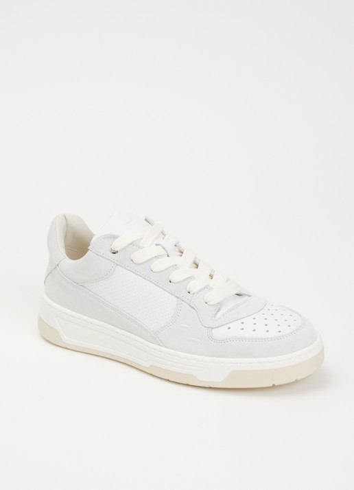 Filling Pieces Cruiser Neat sneaker van suède met details van leer