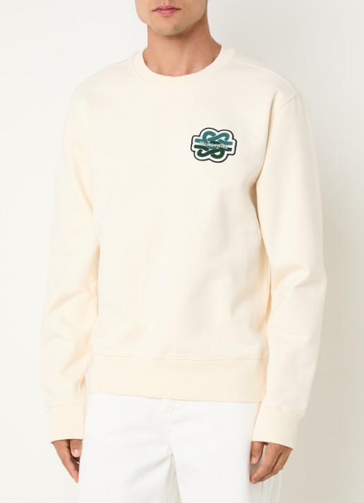 Filling Pieces Gowtu sweater van  katoen met logo