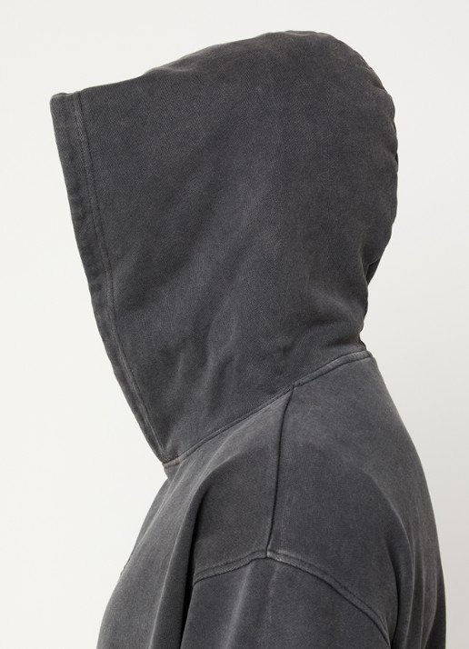Filling Pieces Hoodie met logoborduring - detail 5 antraciet